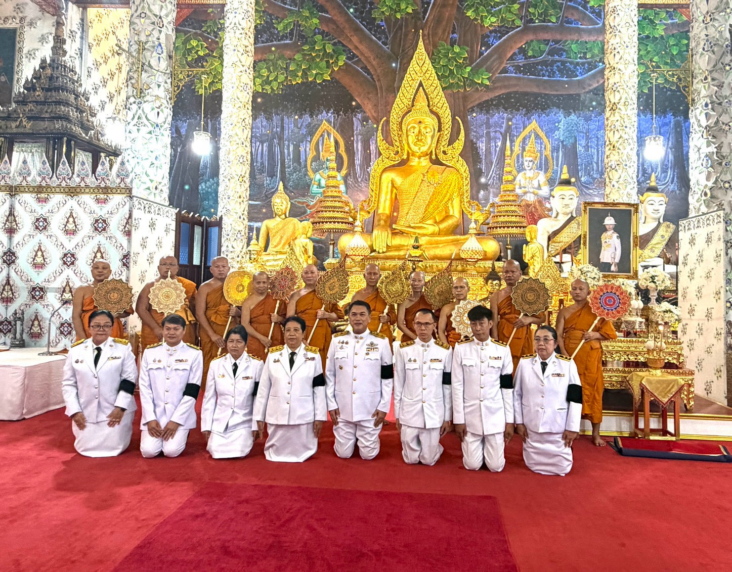 title - ส.ป.ก.แพร่ เข้าร่วมพิธีบำเพ็ญพระกุศล ครบ ๕๐ วัน (ปัญญาสมวาร) แห่งการสิ้นพระชนม์ สมเด็จพระเจ้าลูกเธอ เจ้าฟ้าพัชรกิติยาภา นเรนทิราเทพยวดี กรมหลวงราชสาริณีสิริพัชร มหาวัชรราชธิดา